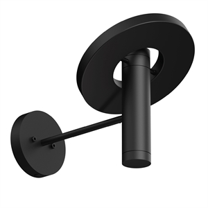 Tonone Beads Wall Lamp 35 Uplight Hardwired Smokey Black