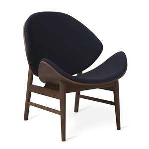 Warm Nordic The Orange Armchair with Seat and Back Padding Sprinkles 794/Smoked Oak