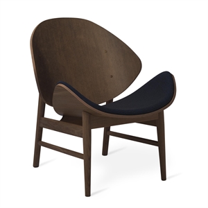 Warm Nordic The Orange Armchair with Seat Upholstery Sprinkles 794/Smoked Oak