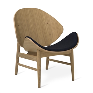 Warm Nordic The Orange Armchair with Seat Upholstery Sprinkles 794/ White Oak