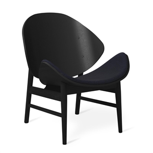 Warm Nordic The Orange Armchair with Seat Upholstery Sprinkles 794/ Black Oak