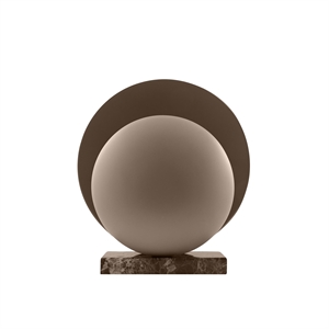 Globen Lighting Orbit Table Lamp Mocha