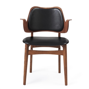 Warm Nordic Gesture Dining Chair with Seat and Back Padding Teak Oak/Prescot207