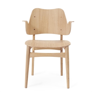 Warm Nordic Gesture Dining Chair White/Oak