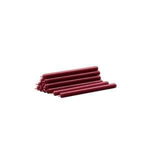 STOFF Nagel Sterilized Candles 12-pack Bordeaux