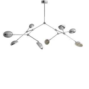 101 Copenhagen Drop Chandelier Chrome