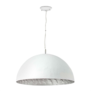 Faro MAGMA Pendant Matt White/ Silver