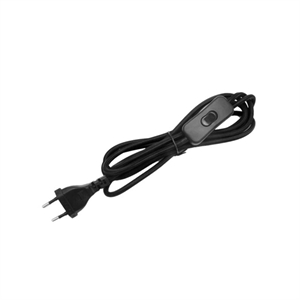Design By Us Cable Set With Switch 200 cm Black