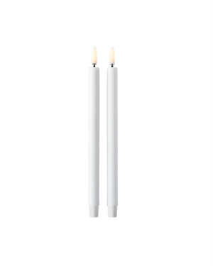 STOFF Nagel LED Candles By Uyuni Lighting 2 Pieces White