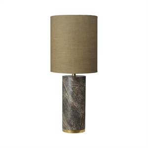 Cozy Living Ella Table Lamp Marble Forest Green/Army
