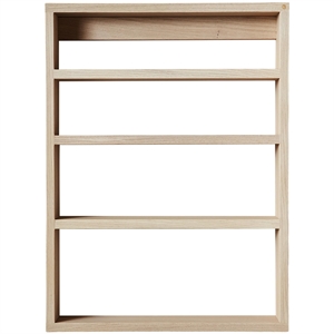 Andersen Furniture A-Podium Shelf 70x10x52 White Lacquered Oak