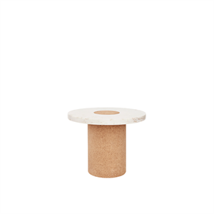 Frama Sintra Side Table/Coffee Table Large White Marble/Cork