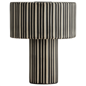 Decotique Vega Table Lamp Black/Beige