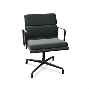 Vitra Soft Pad EA 208 Office Chair With Swivel Jade/Deep Black