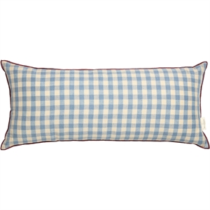 Decotique Outline Check Cushion 30x70 Blue