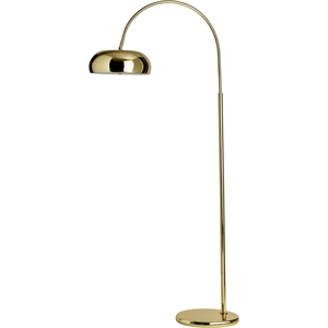 Decotique Deco Disco Floor Lamp Brass