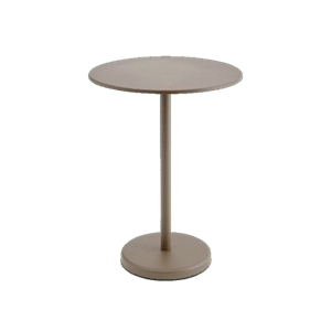 Muuto Linear Steel Café Garden Table 70x95 Taupe