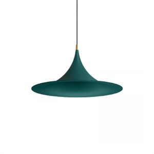 Linea Light Morgana Pendant Ø47 Petrol/ Brushed Gold