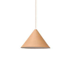 Moebe Ceramic Cone Pendant Light Ochre