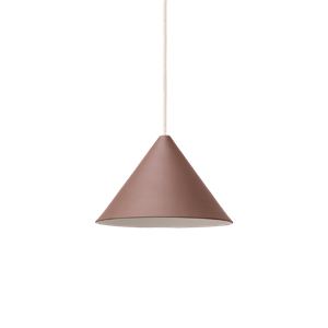 Moebe Ceramic Cone Pendant Umber Brown