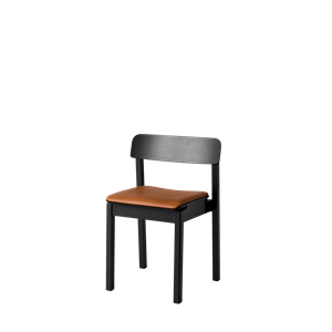 Moebe Everyday Dining Chair Black/Cognac