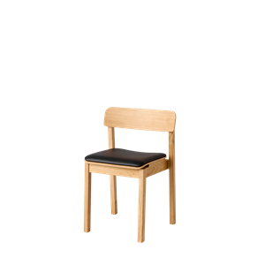 Moebe Everyday Dining Chair Lacquered Oak/ Black