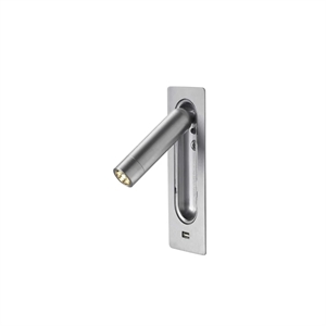 Marset Ledtube Wall Lamp With USB Aluminum