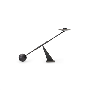 Audo Interconnect Candle Holder W42.5 Brushed Brass