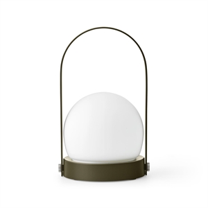 Audo Carrie Table Lamp Portable Olive