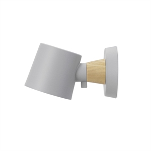 Normann Copenhagen Rise Wall Lamp Gray Without Cord