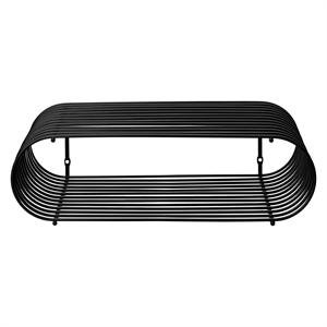 AYTM CURVA Shelf Black H12 cm