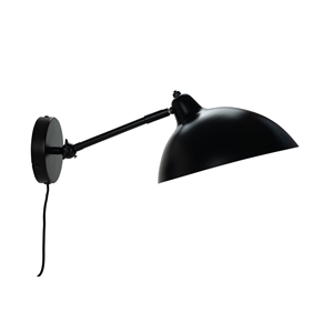 Dyberg Larsen Futura Wall Lamp Matt Black and White