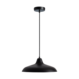 Dyberg Larsen Futura Pendant Matt Black and White Ø40