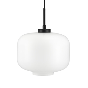 Dyberg Larsen ARP Pendant Opal/ Matt Black Ø25cm