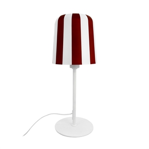 Dyberg Larsen Gry Table Lamp Dark Red/ White