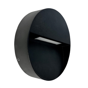 Dyberg Larsen Pluto Outdoor Wall Lamp Black