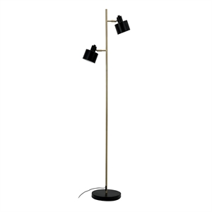 Dyberg Larsen Ocean Floor Lamp Black/ Brass