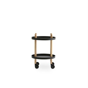 Normann Copenhagen Block Trolley Black Ø45