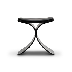 Gejst Luno Stool Black Oak/Leather