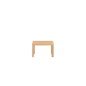Moebe Peg Footstool Oak