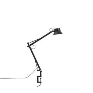 Muuto Dedicate L2 Table Lamp With Clip Black