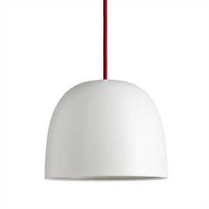 Piet Hein Super 215 Pendant White with Red Cord