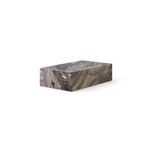 Audo Plinth Coffee Table Low Gray Galaxy