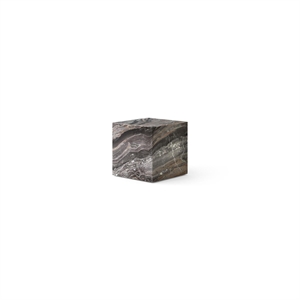 Audo Plinth Side Table Cubic Gray Galaxy