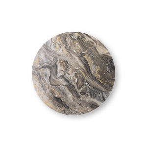 Audo Androgyne Table Top For Side Table Ø65 Grey Galaxy