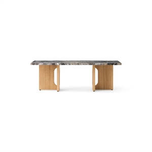 Audo Androgyne Dining Table 120x45 Natural Oak/Grey Galaxy