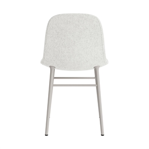 Normann Copenhagen Form Dining Chair Upholstered Group 5 Warm Gray/Steel