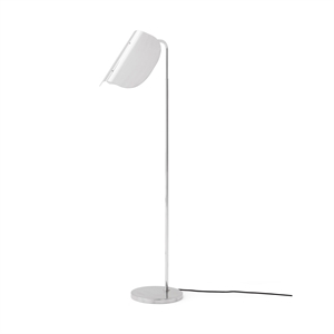 Audo Wing Floor Lamp H115 Polished Aluminum