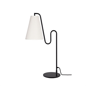Globen Lighting Lou Table Lamp White/ Black
