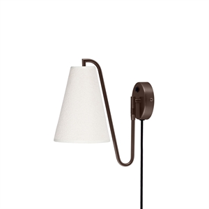 Globen Lighting Lou Wall Lamp White/ Bronze
